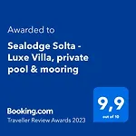 Sealodge: Luxurious Beachfront With Private Pool And Sea Views * Rogac